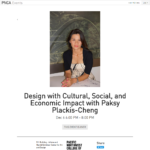 PNCA Events with Paksy Plackis Cheng