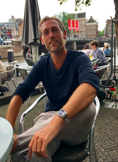 Reinier Evers, founder of Trendwatching, in Amsterdam, the Netherlands. Photo: impactmania.