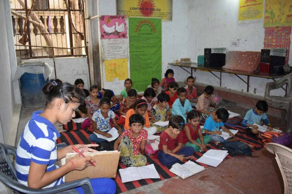 The informal Learning Center founded by Sameer Walia