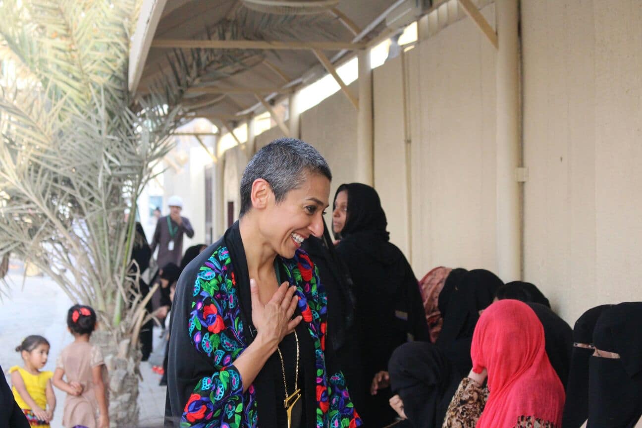 Zainab Sailbi in Ajman, UAE.