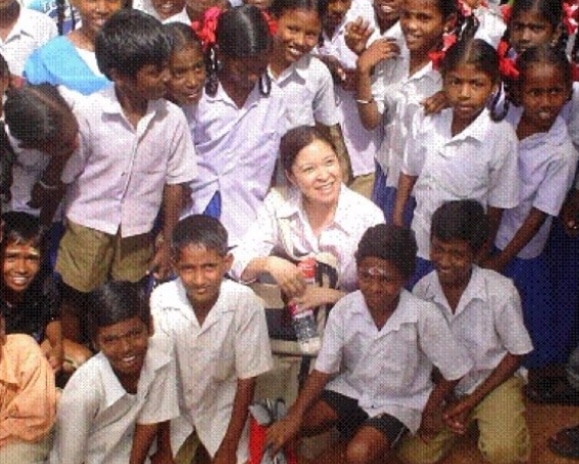 A field visit to India in November 2006.