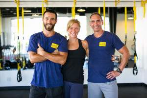 Jenny with team members