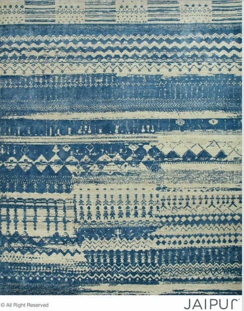 Anthar means Differences in Hindi. The Jaipur Rugs was designed and woven by women from the grassroots and won a German Design Award. Photo Courtesy of Jaipur Rugs.