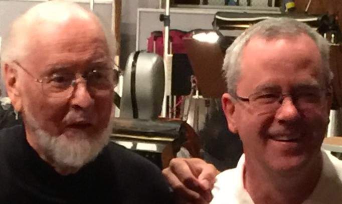 Composer John Williams and Principal Trumpet for Star Wars Jon Lewis