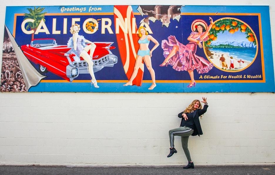 From Pennsylvania to California. Photo by Patricia Houghton Clarke