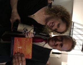 Ted Nash with Kristen Lee Sergeant at the Presidential Suite CD release, New York.
