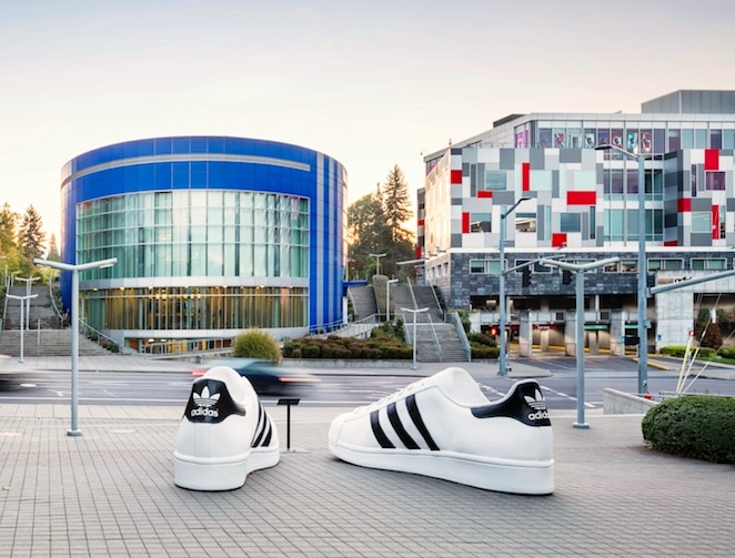adidas village in Portland, Oregon