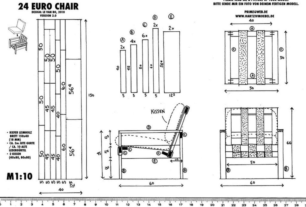 Blueprint 24 Euro Chair. Photo by Hatje Cantz.