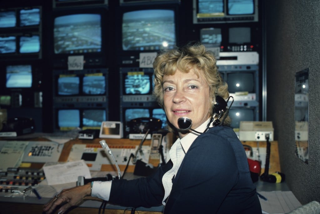Eleanor (Sanger) Riger, first woman producer at ABC Sports. Thank you, ABC Photo Archives, for the use of the photograph.