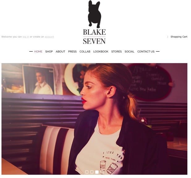 Blake Seven's website