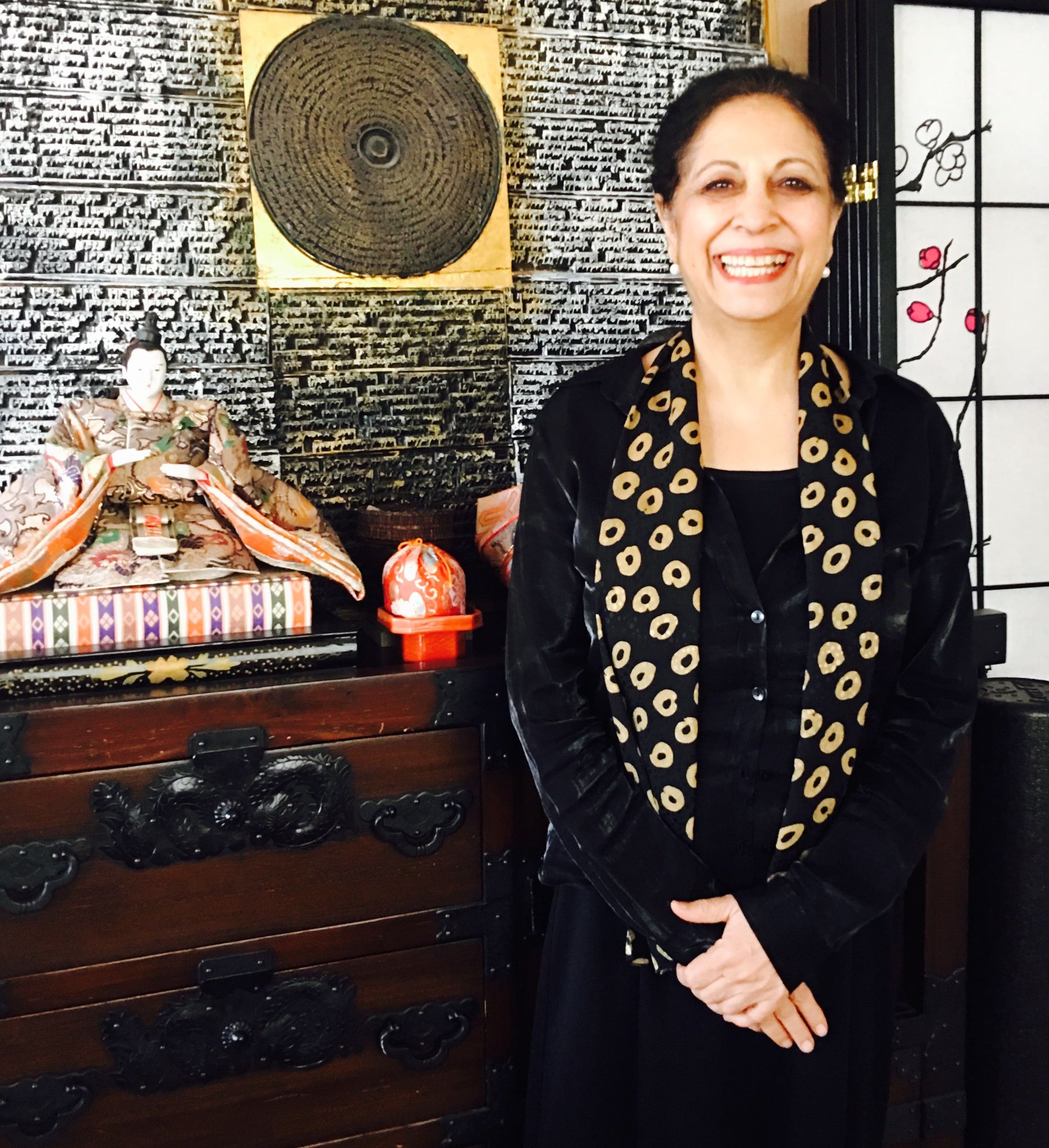 Geeta Mehta at home in New York, NY. June, 2017. 
