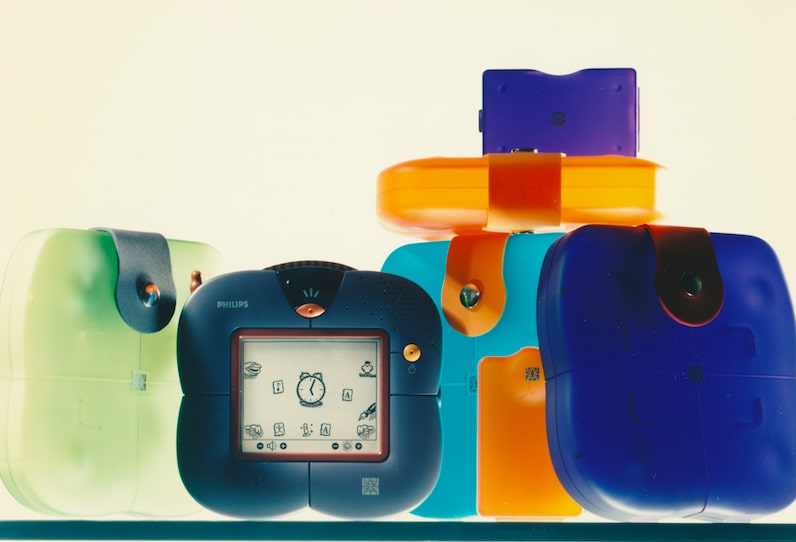 Philips KidCom with Boxes. The PDA that started Mieko Kusano's career. 